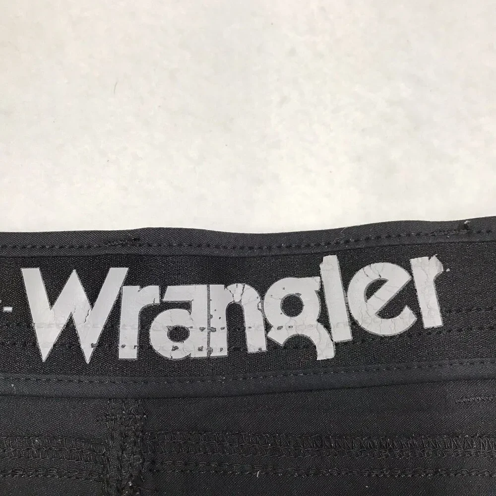 WRANGLER ATG Pants Men 38x30 Black All Terrain Gear Hiking Stretch Outdoor